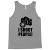 i shoot people t shirt funny photographer tee camera photography digit Tank Top