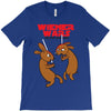 wiener wars dachshund dogs T-Shirt