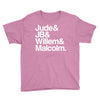 a litle life book white logo Youth Tee