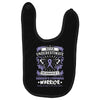 Never Underestimate The Strength Of A Hodgkins Cancer Warrior Baby Bibs