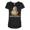 galilego Maternity Scoop Neck T-shirt