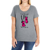 i run like a girl try to keep up Ladies Curvy T-Shirt
