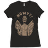 captain howdy Ladies Fitted T-Shirt