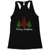 lumberjack tree merry christmas Racerback Tank