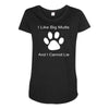 big mutts Maternity Scoop Neck T-shirt