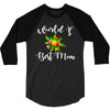 world's best mom 3/4 Sleeve Shirt