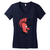 punk's not dead Women's V-Neck T-Shirt