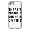 there's probably dog hair on this iPhone 8