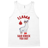 boxing llama Tank Top