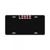 humorous loner License Plate