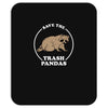 save the trash pandas Mousepad