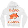 zero fox given Zipper Hoodie