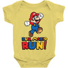 run, mario run Baby Onesie