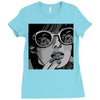 sad girl Ladies Fitted T-Shirt