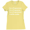 Revolution I Write Code Ladies Fitted T-Shirt
