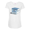 words are for nerds Maternity Scoop Neck T-shirt