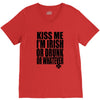 kiss me i'm irish or drunk or whatever t shirt st patricks day funny t V-Neck Tee