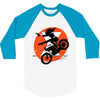 black attack 3/4 Sleeve Shirt