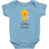 coffee chick Baby Bodysuit