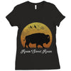 roam sweet roam slouchy Ladies Fitted T-Shirt