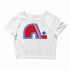 quebec nordiques Crop Top