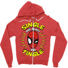 friendly neighborhood single man Zipper Hoodie