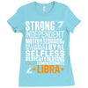 Strong Independent Motivated Libra Ladies Fitted T-Shirt