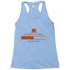 caffeine loading pleace wait Racerback Tank
