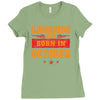 Legends Are Born In October Ladies Fitted T-Shirt