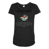 shoes Maternity Scoop Neck T-shirt