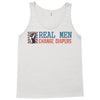 real maen change diaper Tank Top