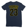 Paris 23 Ladies Fitted T-Shirt