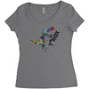 t'rex Women's Triblend Scoop T-shirt
