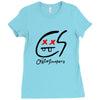 CHAIN SMOKERS Ladies Fitted T-Shirt