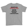 Smartass January Girl Youth Tee