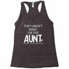 the cool fun and favorite aunt Racerback Tank