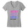 Both is Good Women's V-Neck T-Shirt