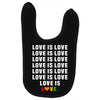 Love Is Love Baby Bibs