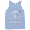 santa gemini christmas ugly t shirts Tank Top