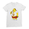 fractal comic book guy Ladies Fitted T-Shirt