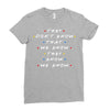 They Don't That We Know They Know We Know Ladies Fitted T-Shirt