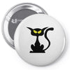 black cat Pin-back button