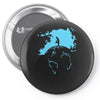 water planet global warming world ocean banksy nature graphic Pin-back button