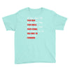 keep moving forward Youth Tee