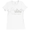 i'm big in japan Ladies Fitted T-Shirt