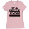 redundancy Ladies Fitted T-Shirt