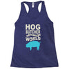 hog butcher to the world chicago Racerback Tank