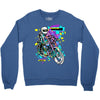 pop biker Crewneck Sweatshirt