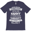 Super Cool Nanny Of A Freaking Awesome Granddaughter T-Shirt