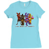 five nights Ladies Fitted T-Shirt
